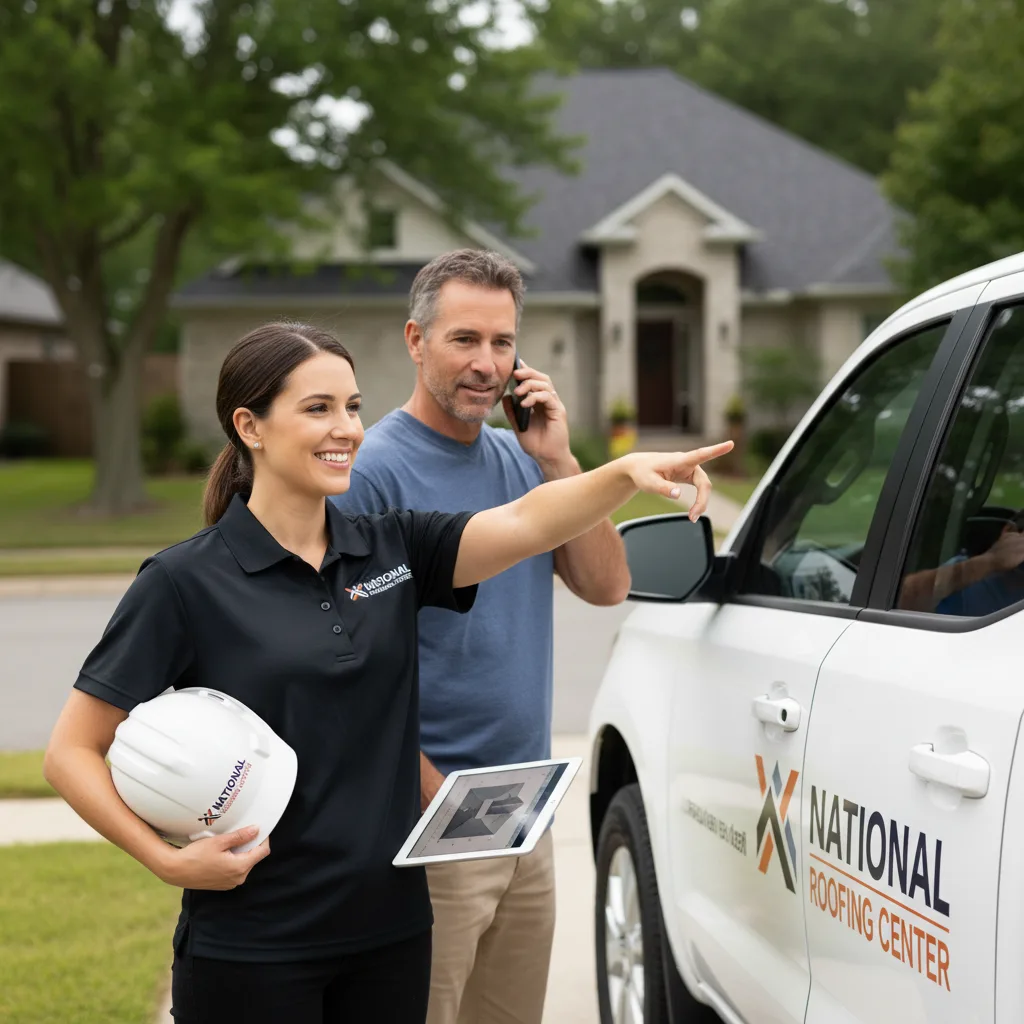 National Roofing Center customer support in Godfrey